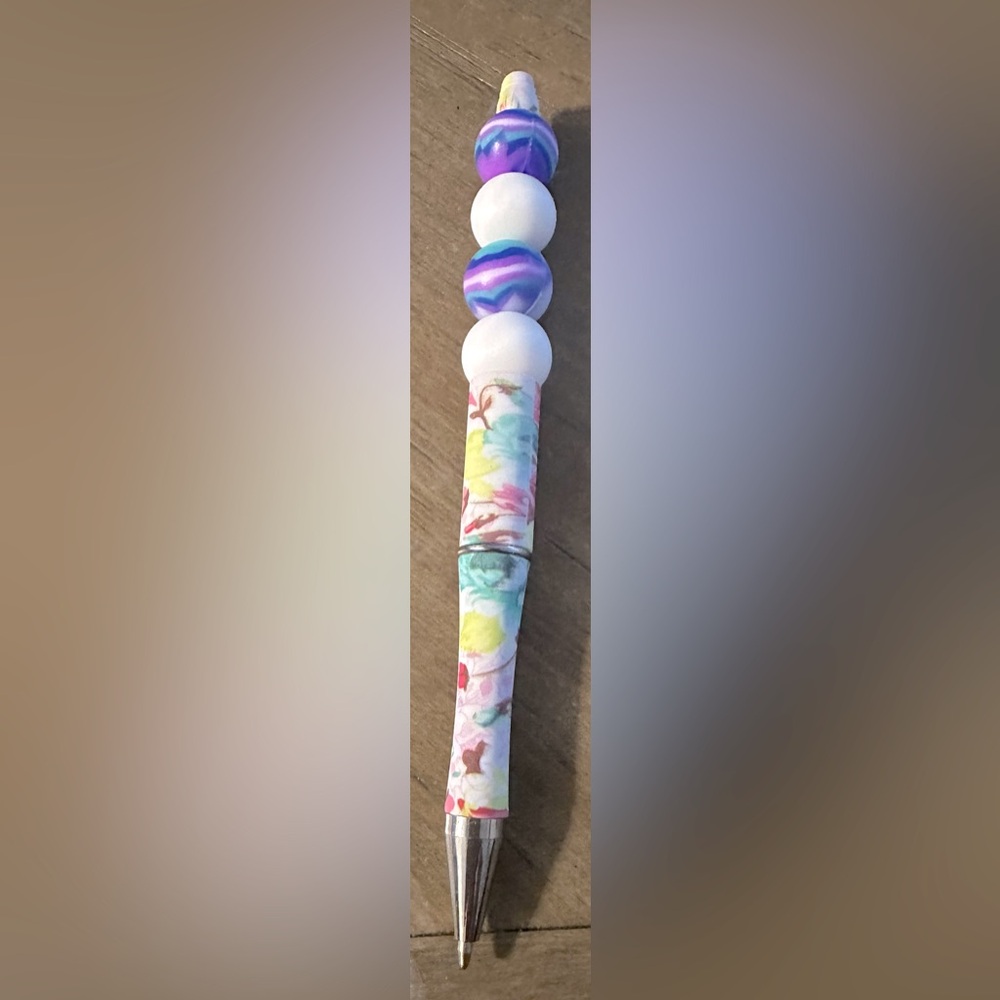 Colorful Beaded Pen